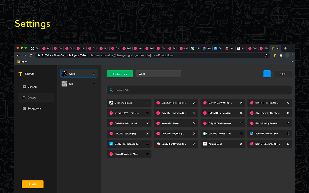 Chrome™ 標籤管理器