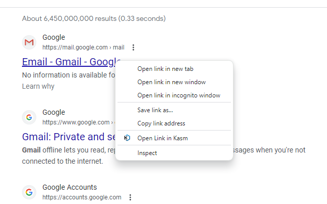 Kasm - Open In Isolation