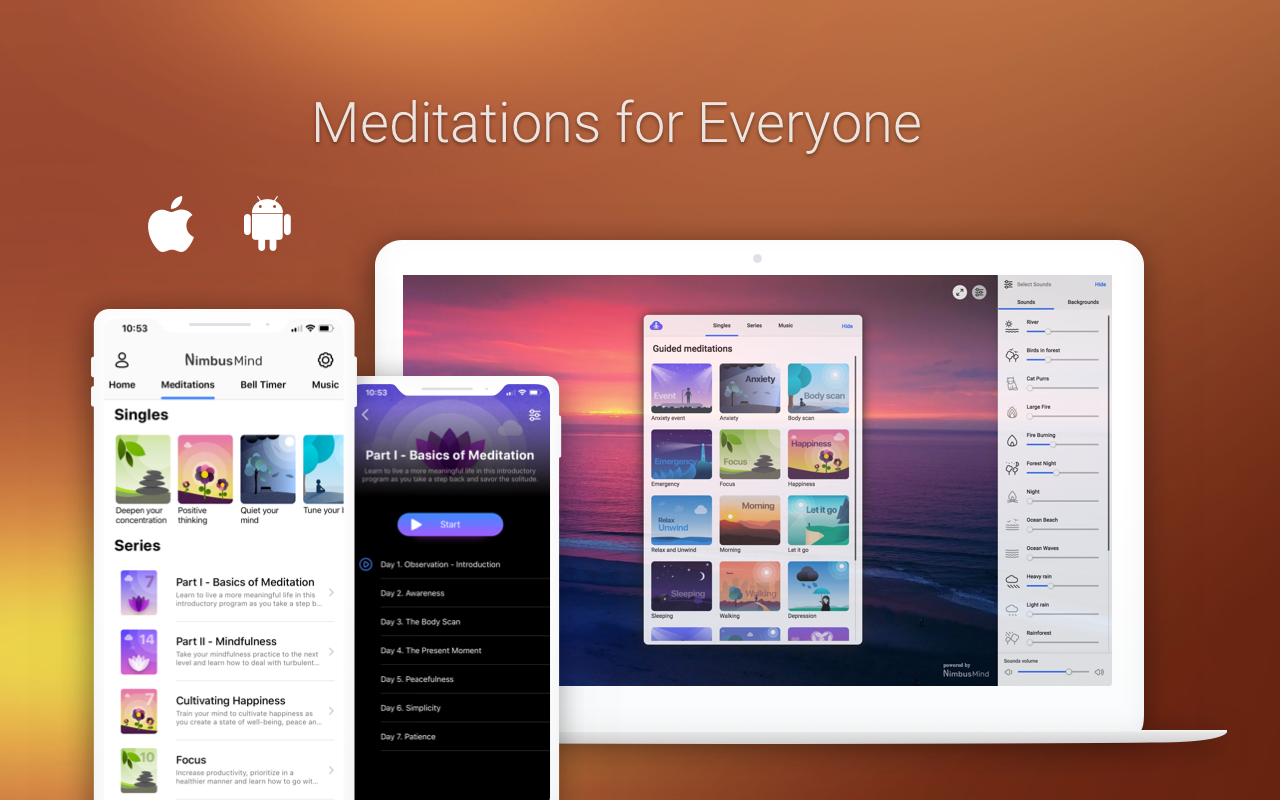 NimbusMind: Meditation, Relax, and Calm
