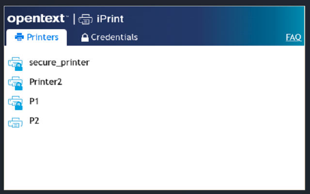 OpenText iPrint
