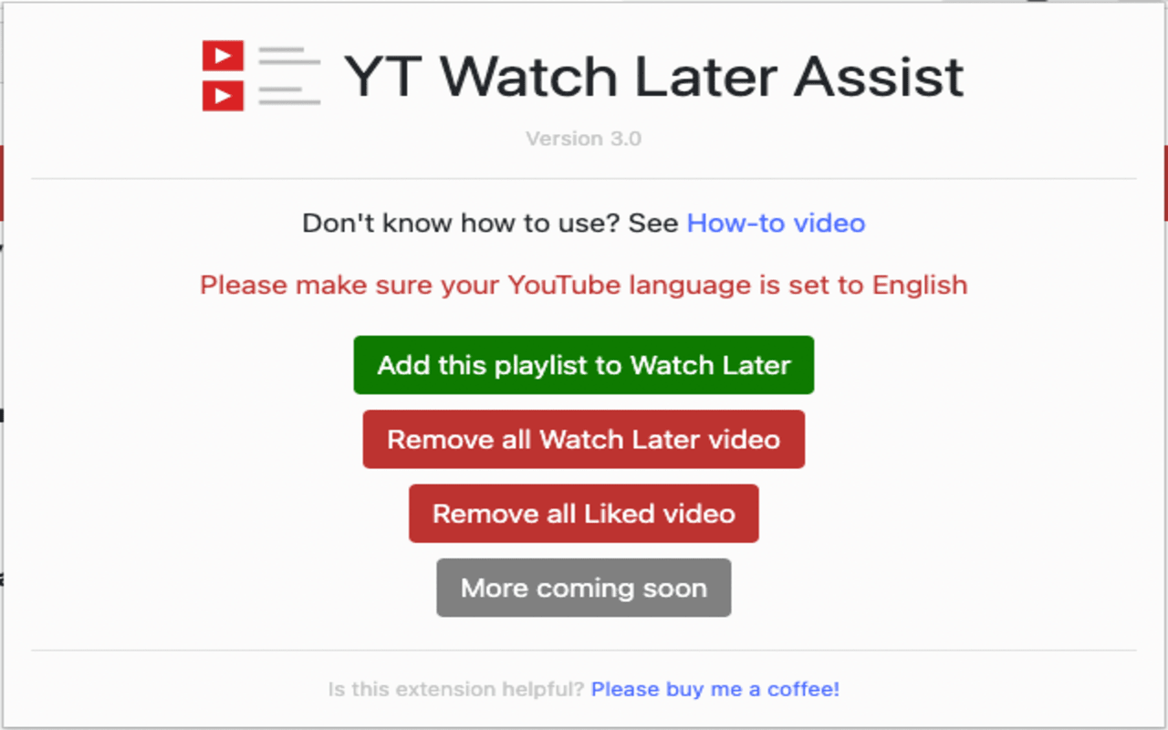 YT Watch Later Assist