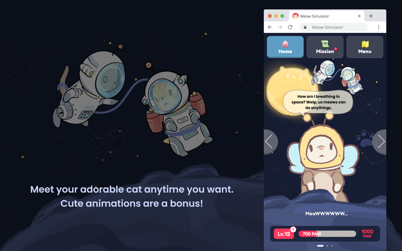 ERCC : Meow Simulator