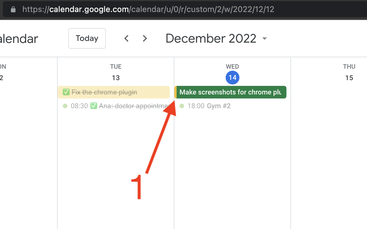 Google Calendar Event Checker