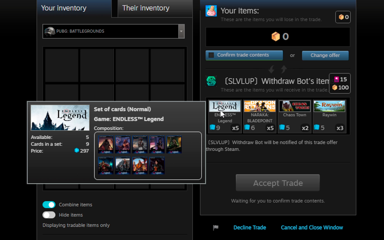 Steamlvlup Card Factory