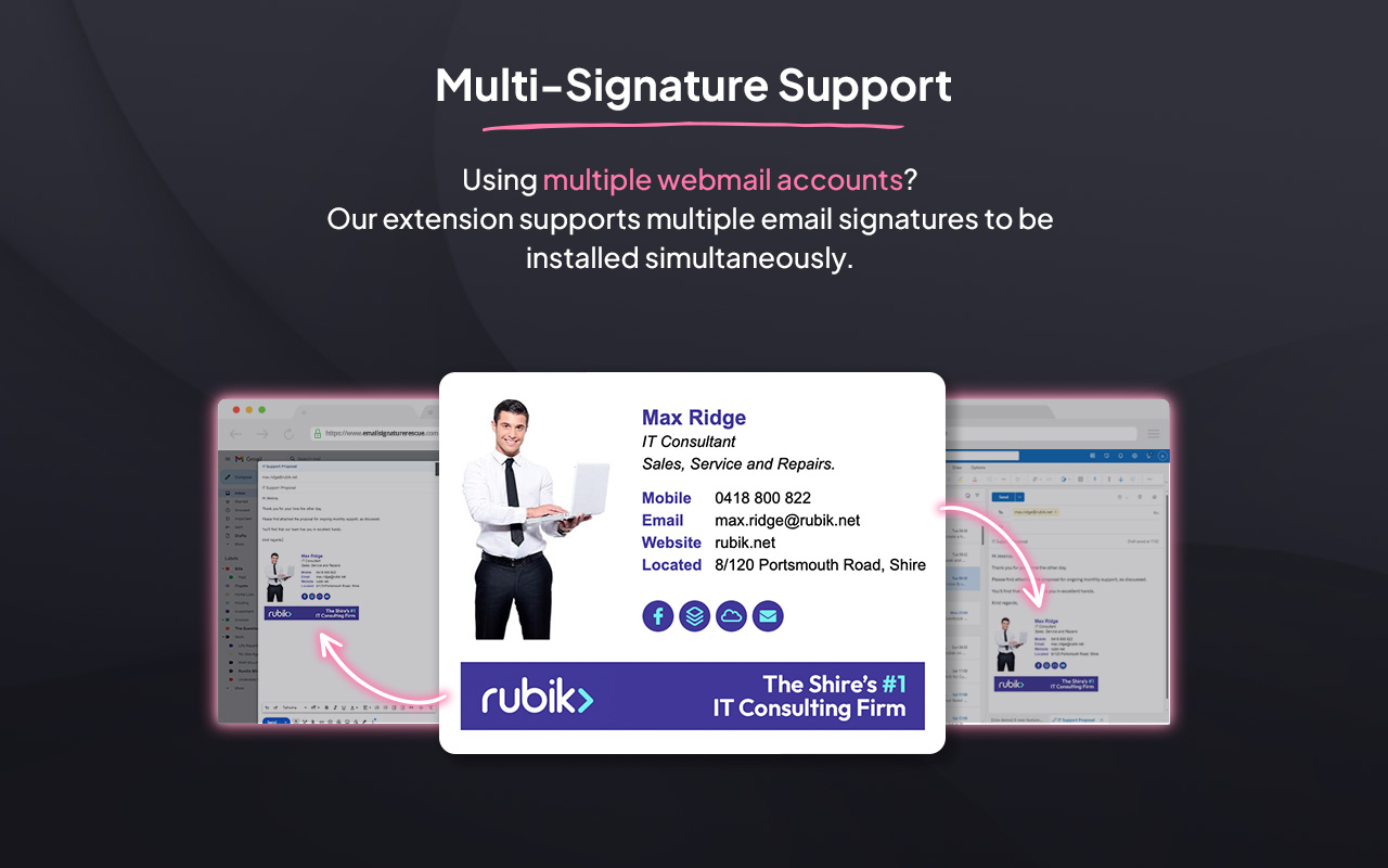 Email Signature Rescue - Browser Extension