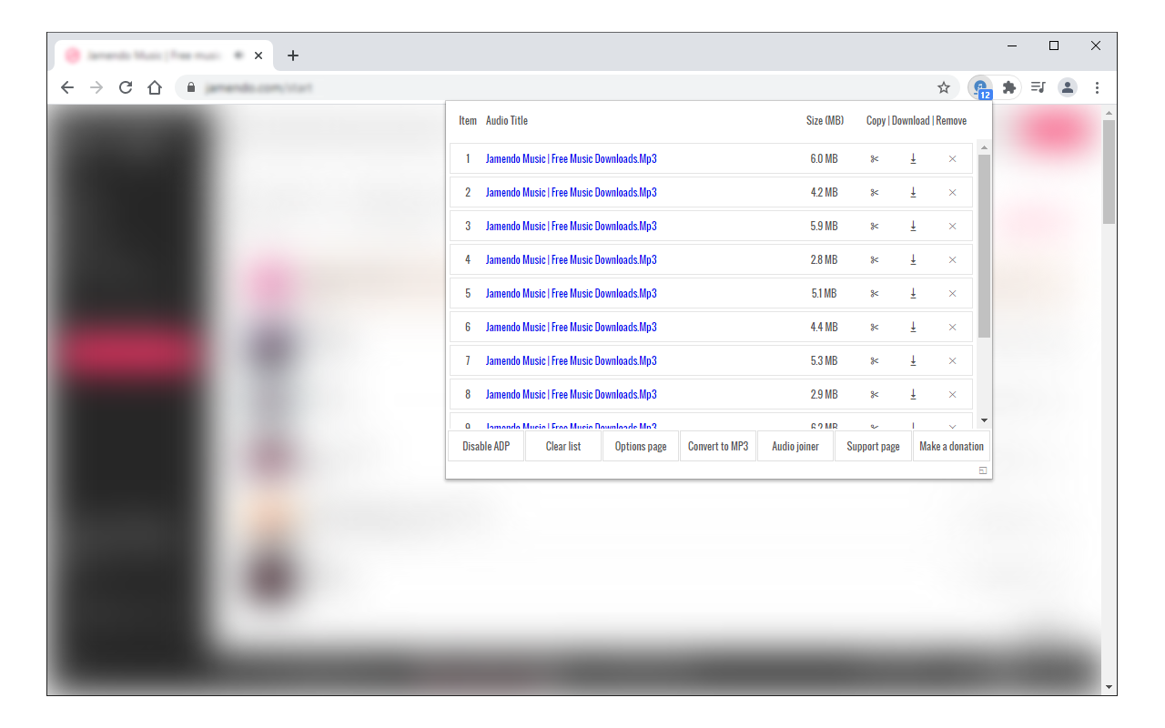 Audio Downloader Prime
