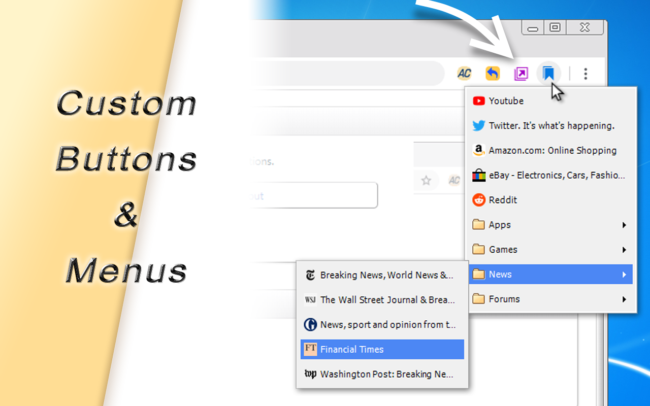 AutoControl: Keyboard shortcuts, Mouse gestures