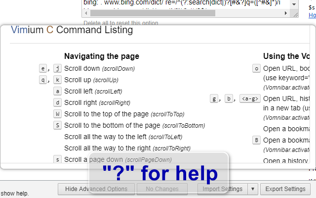 Vimium C - 全键盘操作浏览器