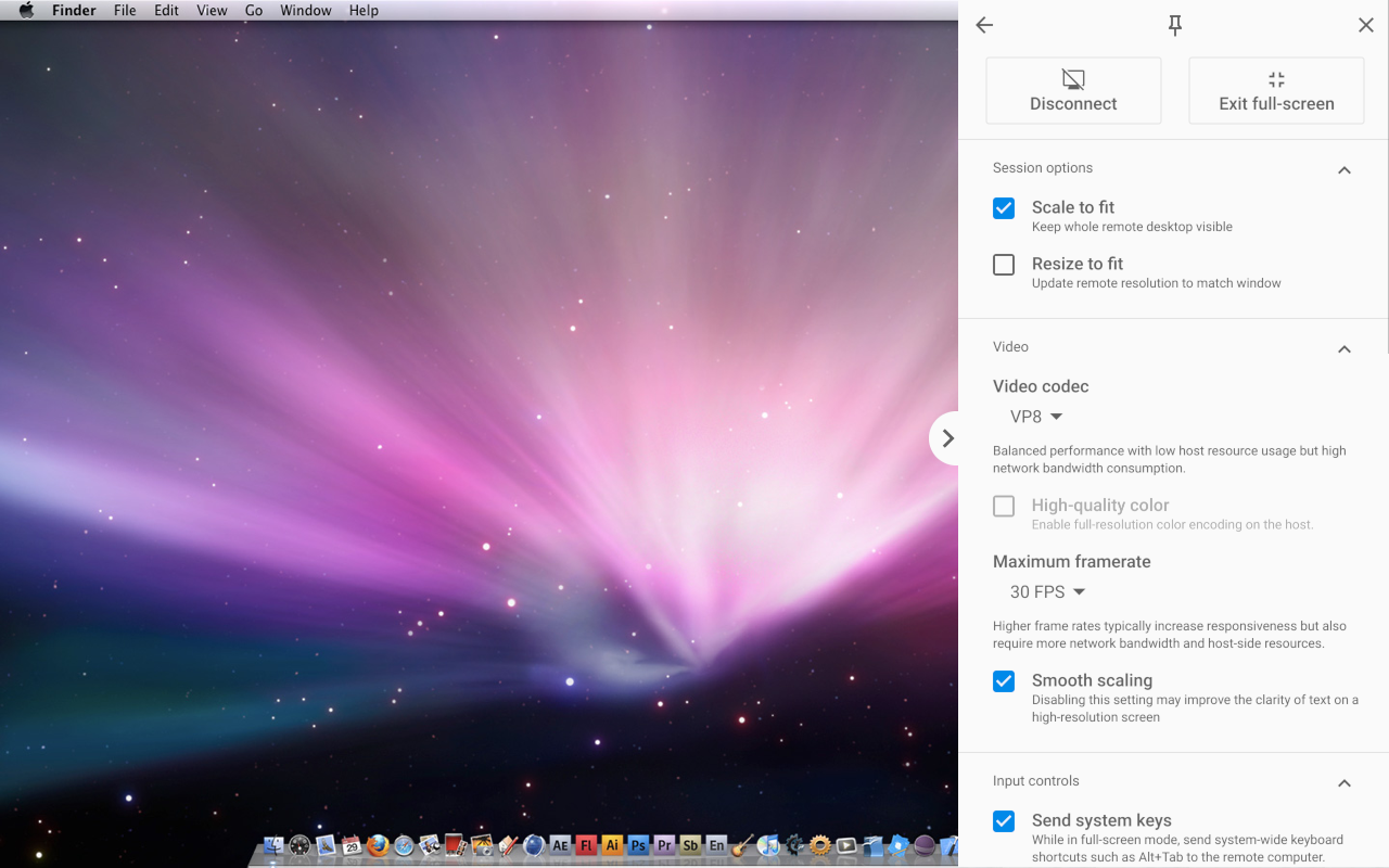 Chrome Remote Desktop