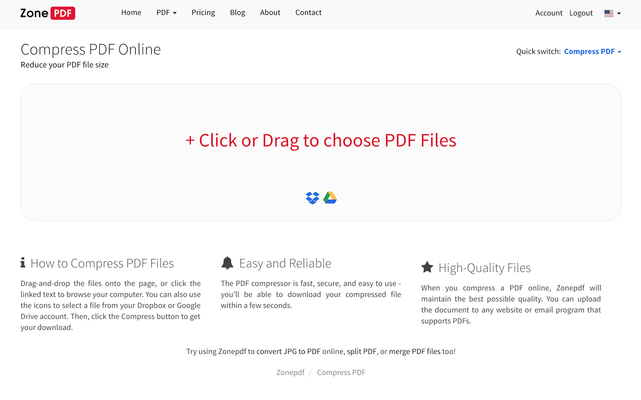 Compress PDF