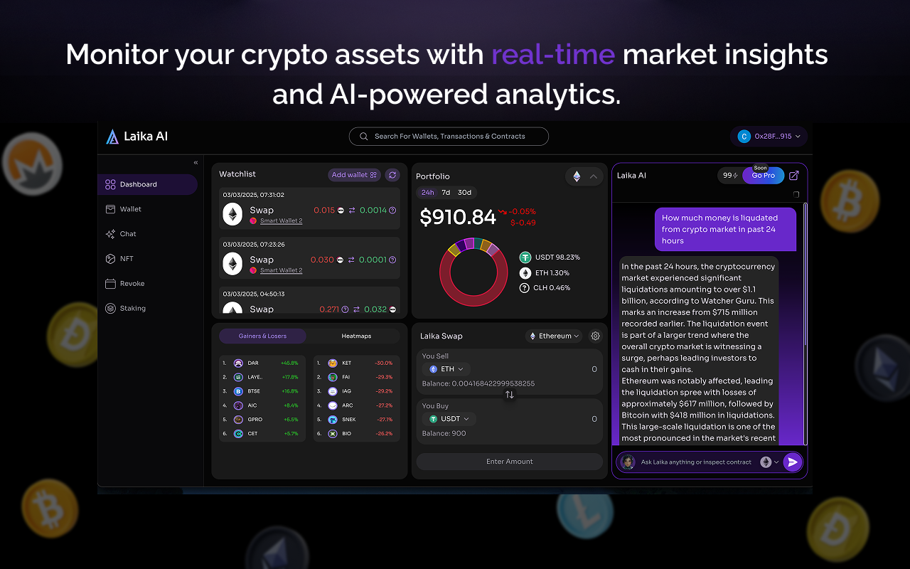 Laika AI - All in One DefAI Crypto AI Copilot