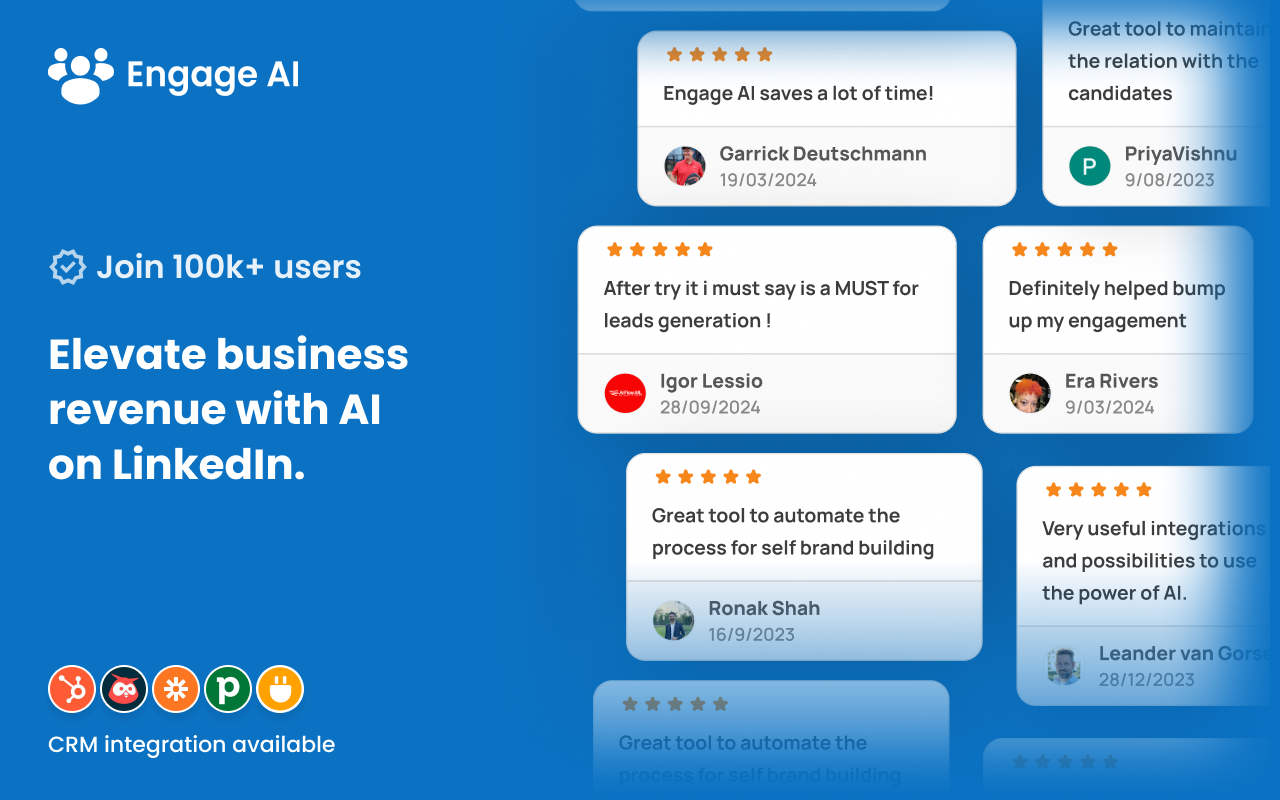 Engage AI - 社交网站智能评论