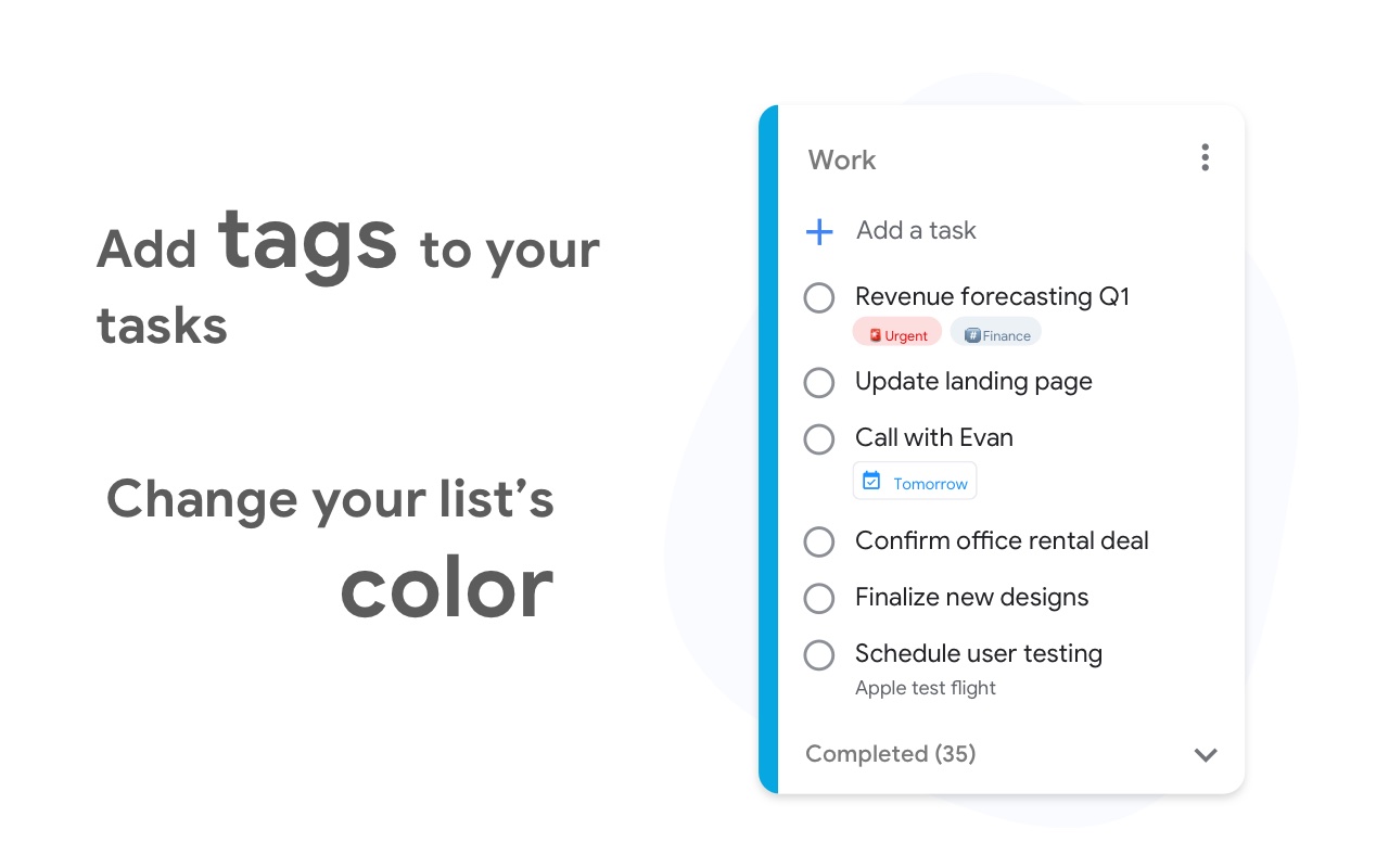 Desktop app for Google Tasks