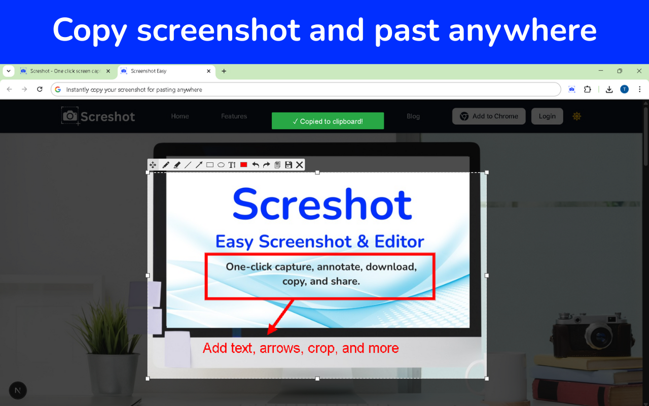 Screshot - One click screen capture and editor