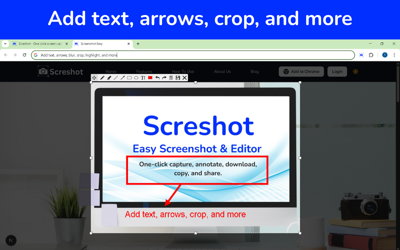 Screshot - One click screen capture and editor