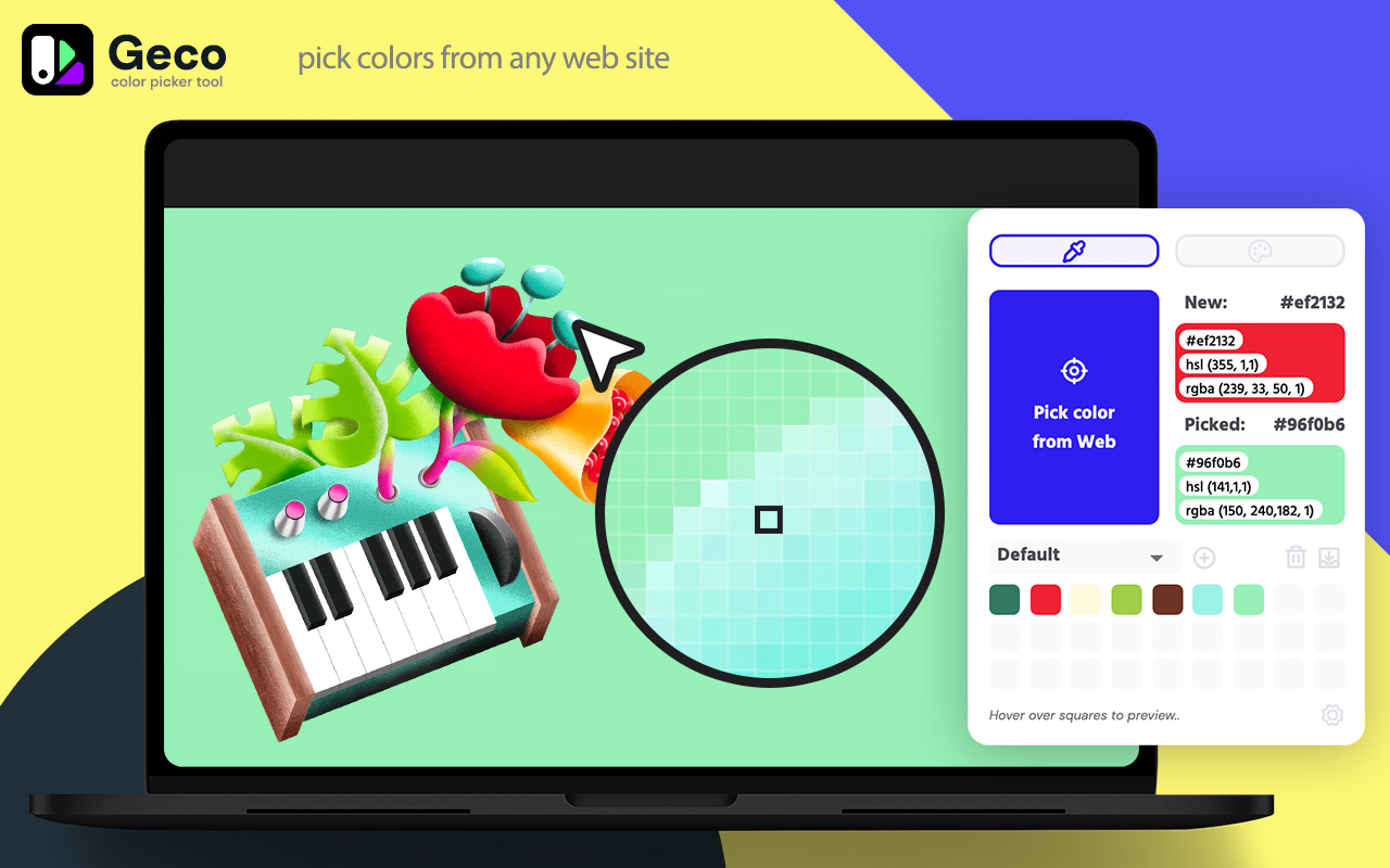 Color Picker, Eyedropper - Geco colorpick