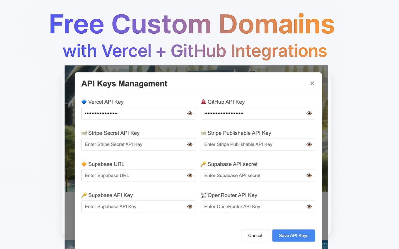 Toy.new Website Builder