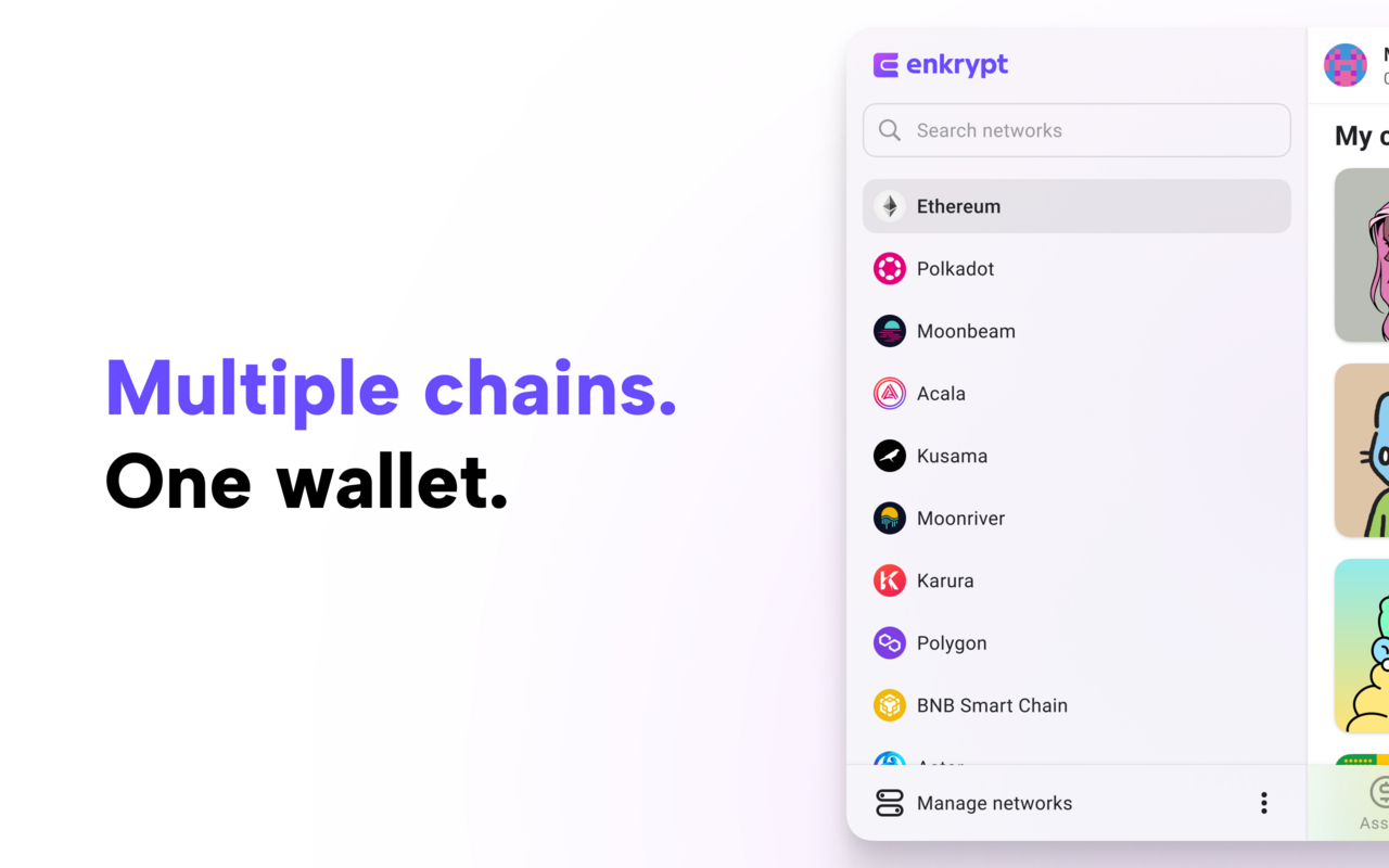 Enkrypt: ETH, BTC and Solana Wallet