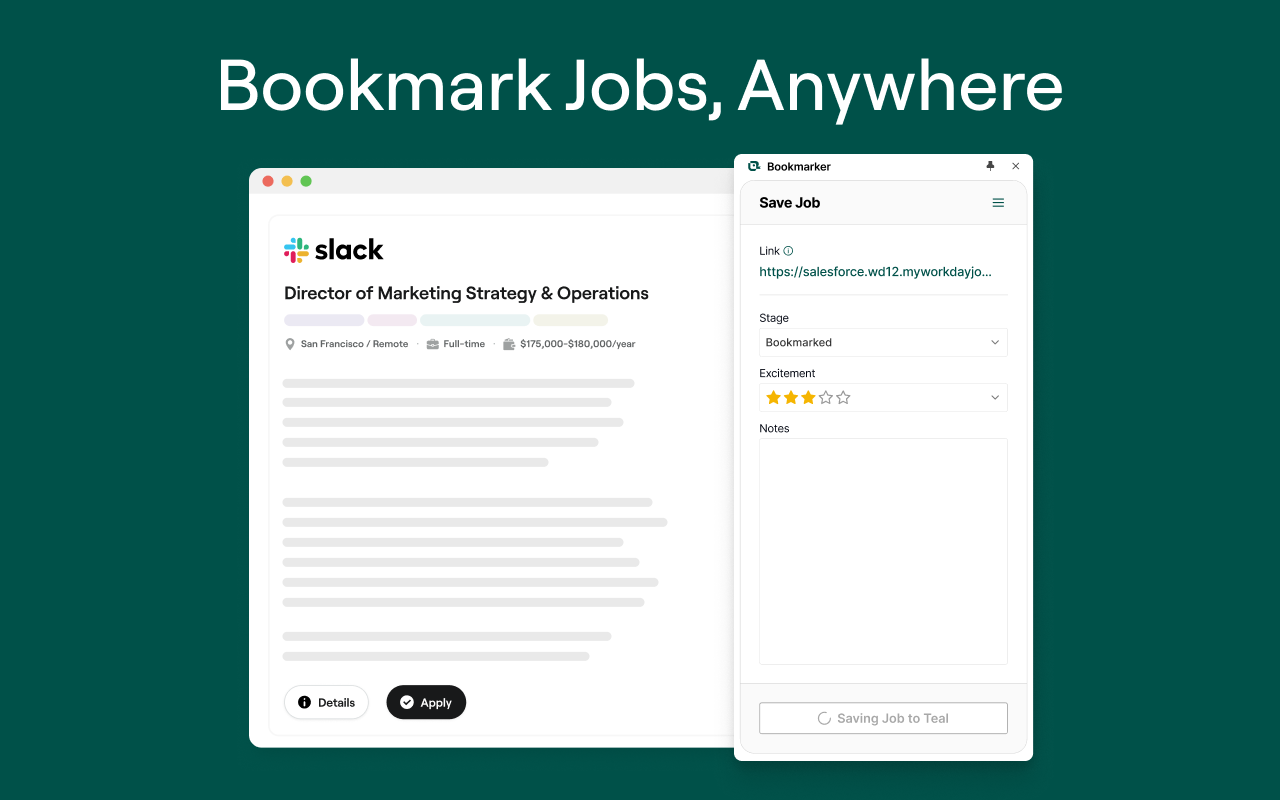 Teal - Job Search Companion