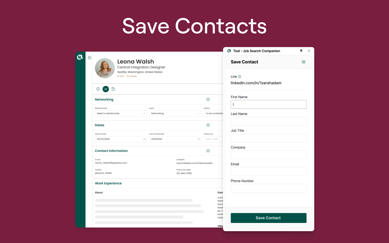 Teal - Job Search Companion