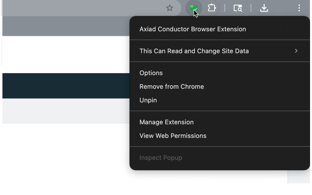 Axiad Conductor Browser Extension