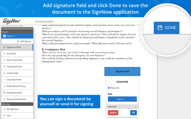 signNow - Sign and Fill PDF & Word Documents