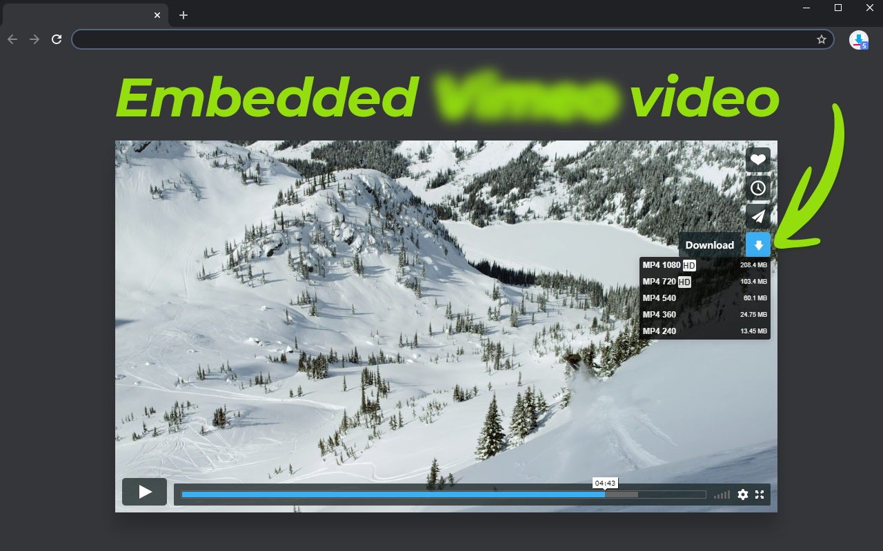 Vimeo Playlist İndirici – Tam Video ve Ses Desteği