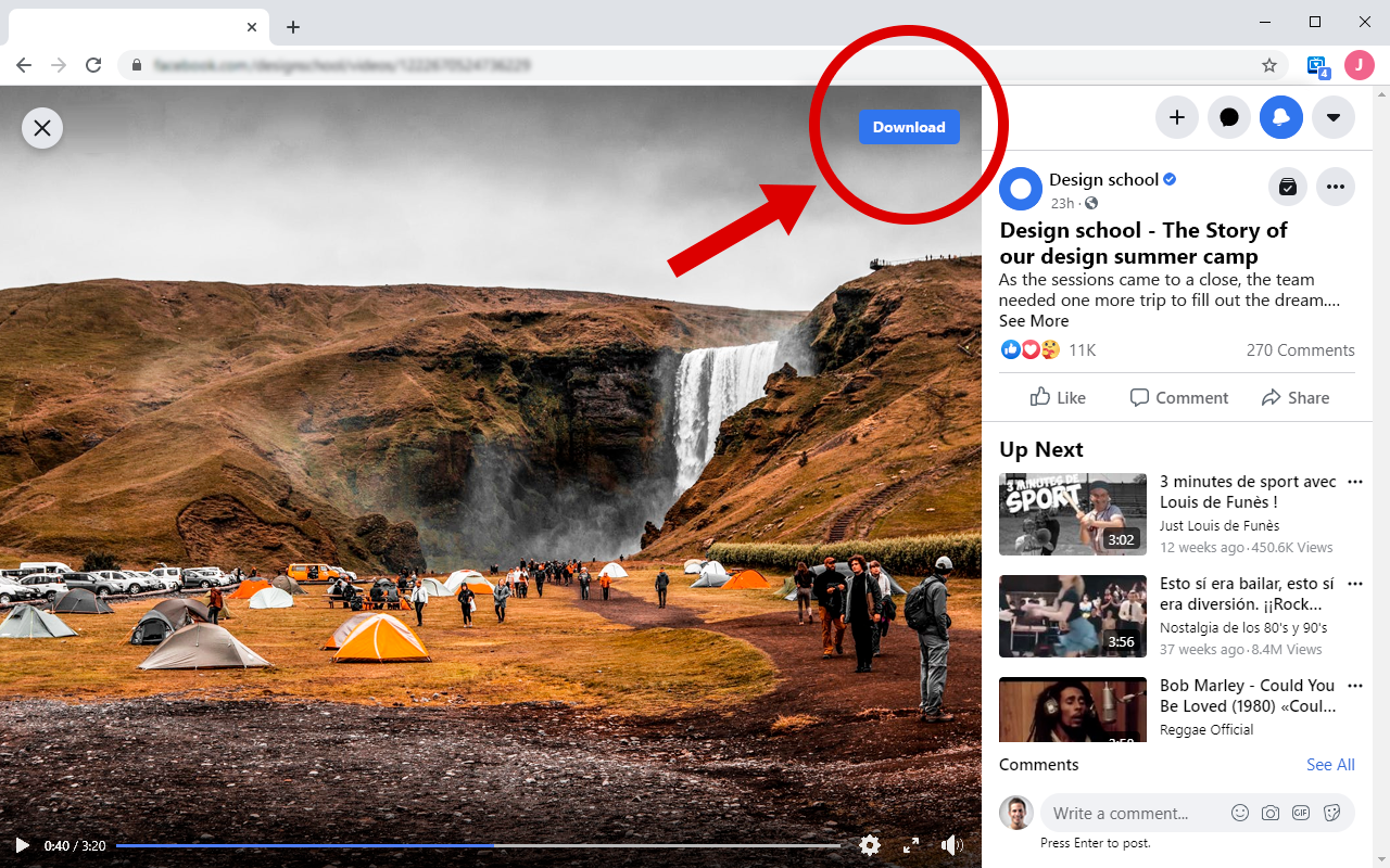 Video Downloader for FaceBook