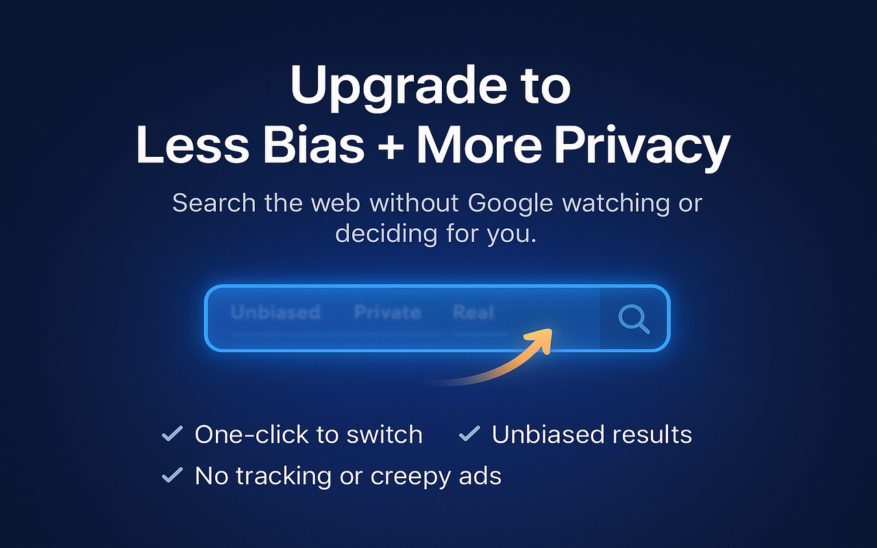 SeekIt: Less Bias + More Privacy