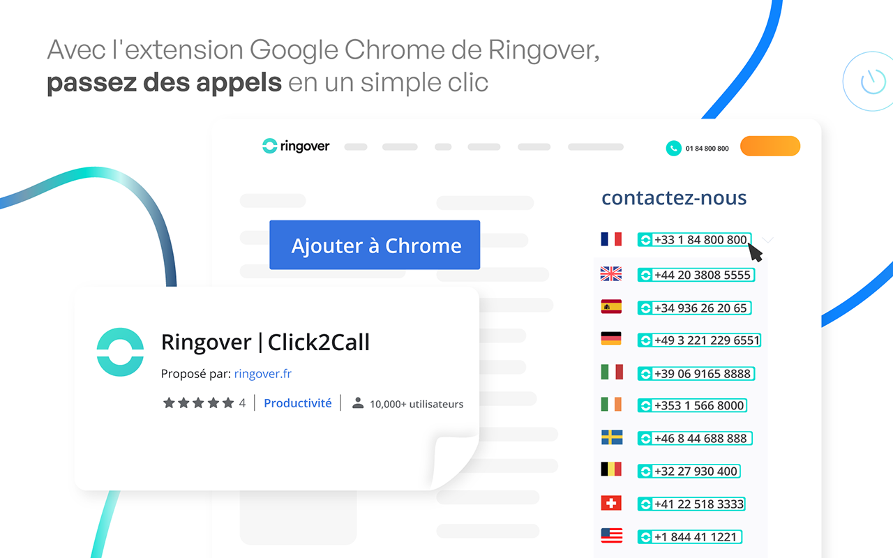 Click To Call for Internet Phone - Ringover