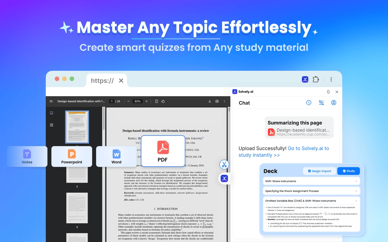 Solvely.ai - AI Homework Helper