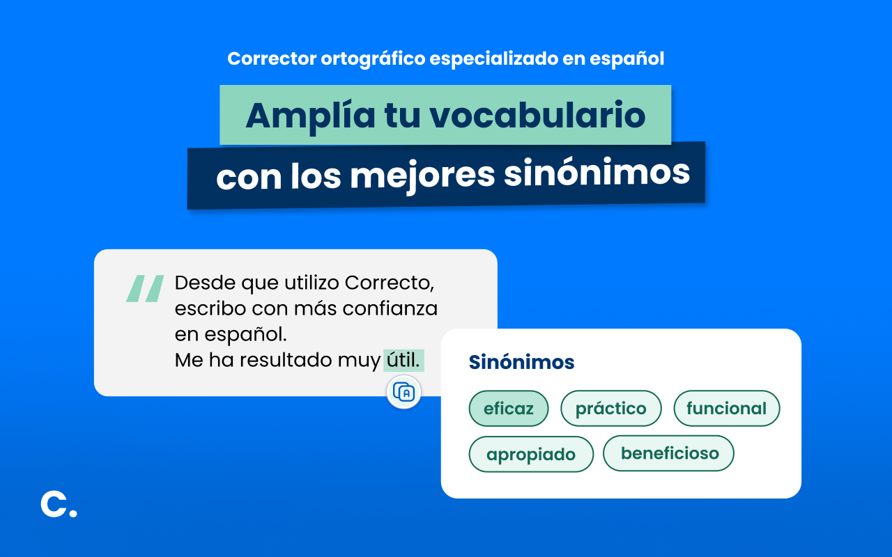 AI online grammar checker and paraphrasing tool in Spanish - Correcto