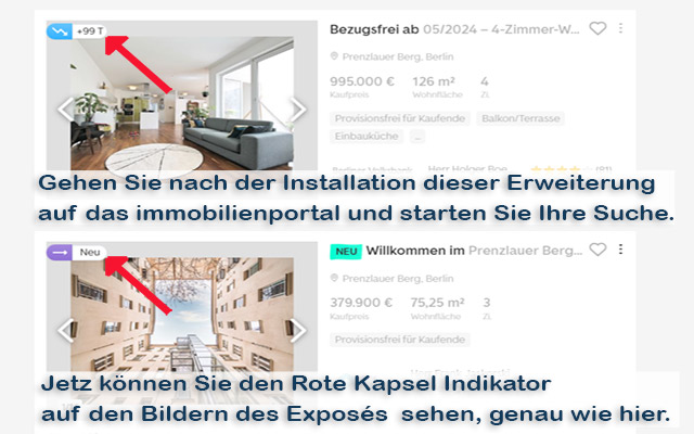 Rote Kapsel - Das Immobilien Supersuchtool
