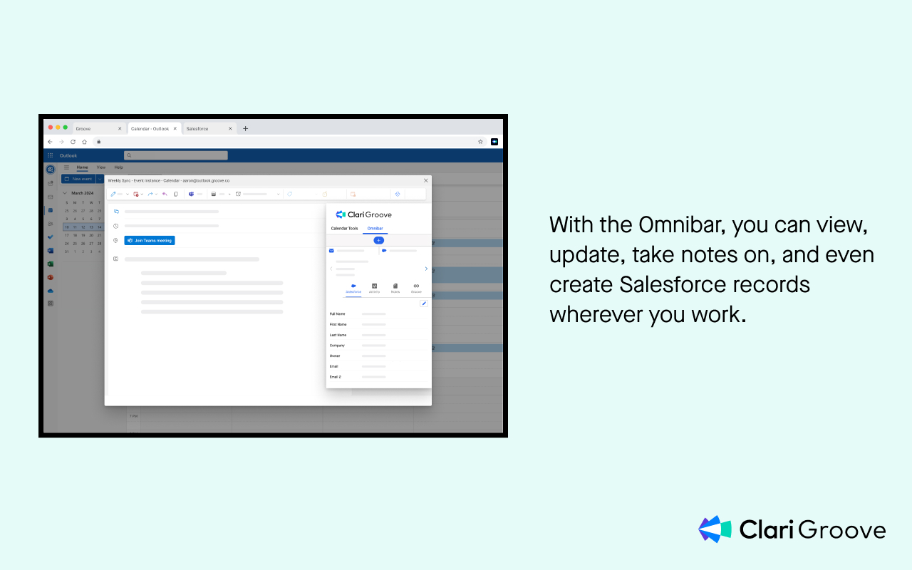 Clari Groove for G-Suite and Microsoft 365