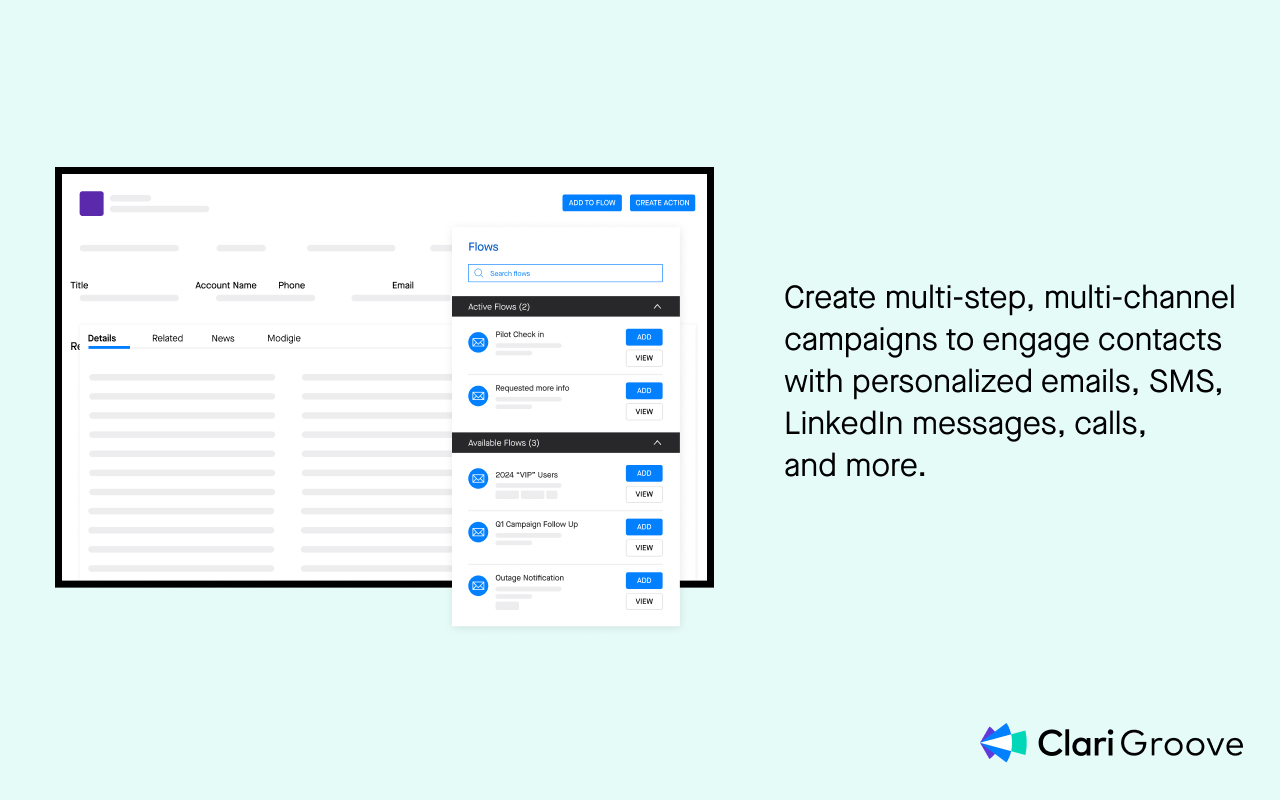 Clari Groove for G-Suite and Microsoft 365