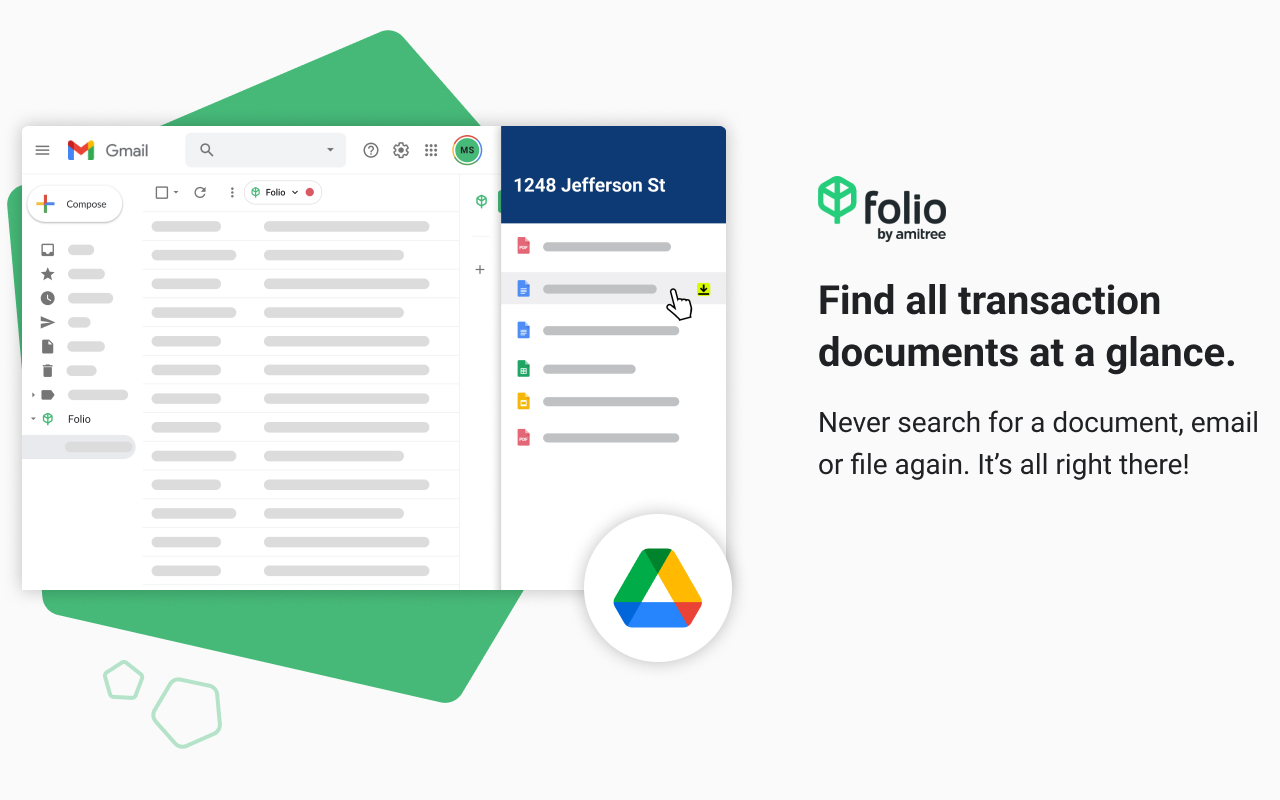 Folio: Manage Real Estate Deals from Gmail