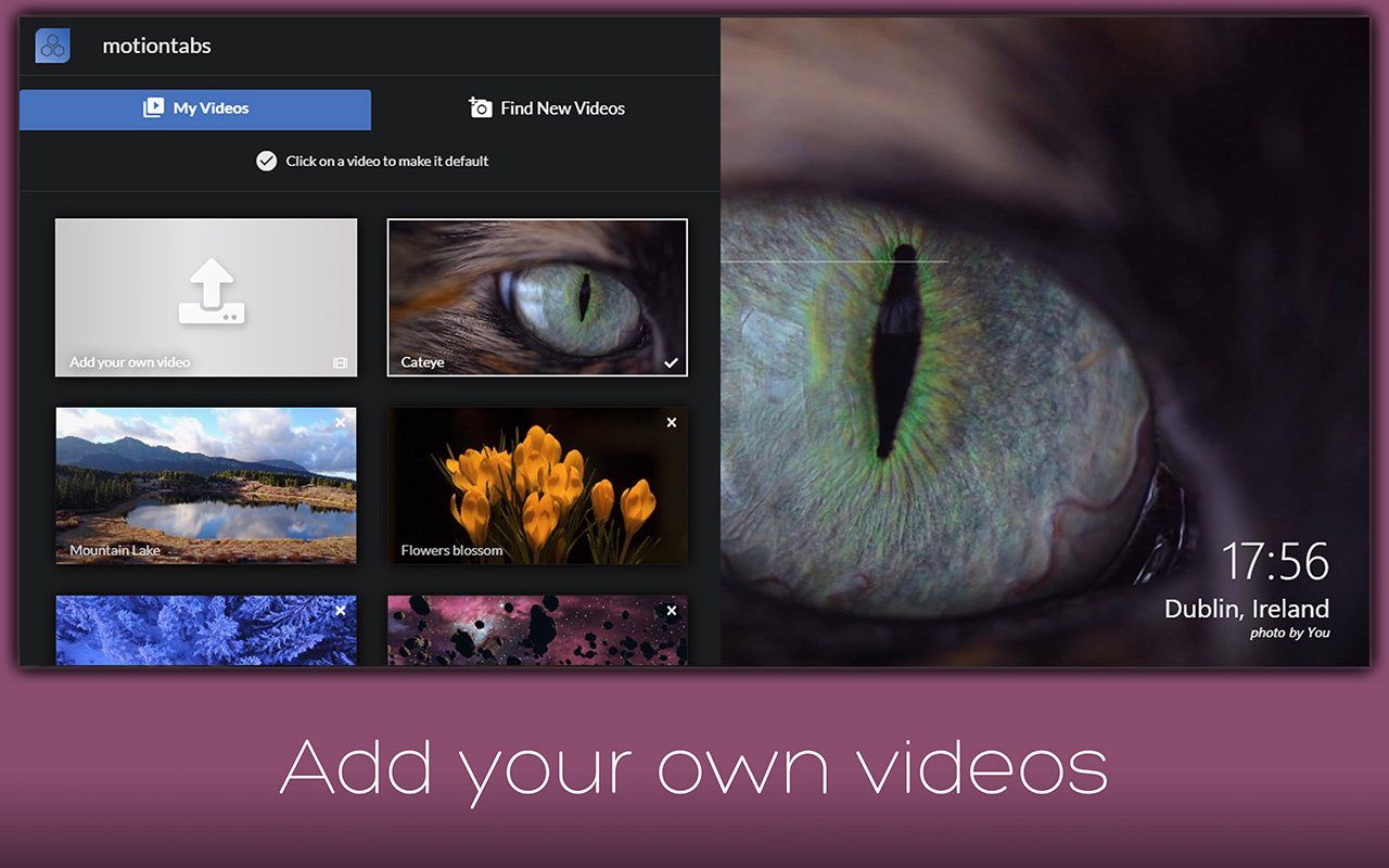 Motiontabs - Best Live Wallpaper Experience