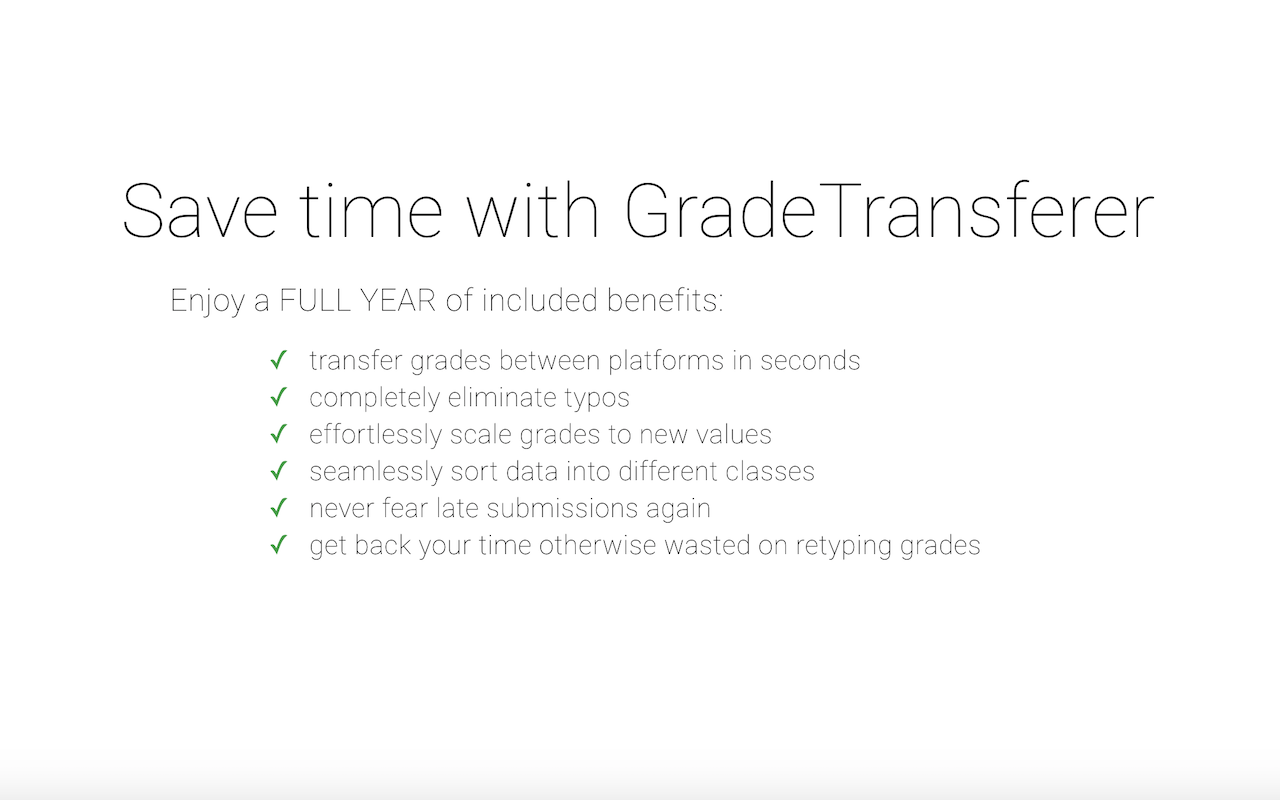 Grade Transferer