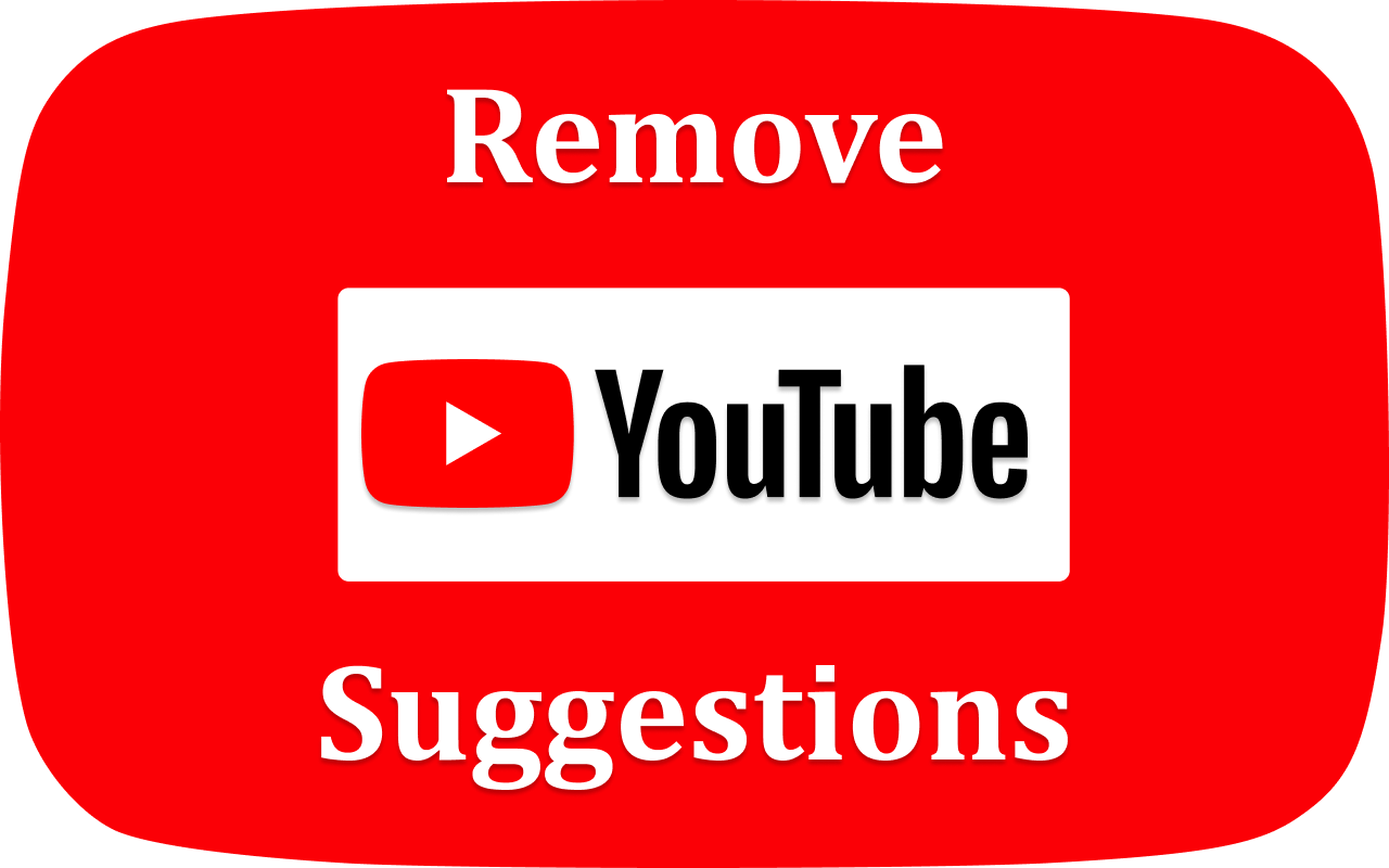 RYS — Remove YouTube Suggestions