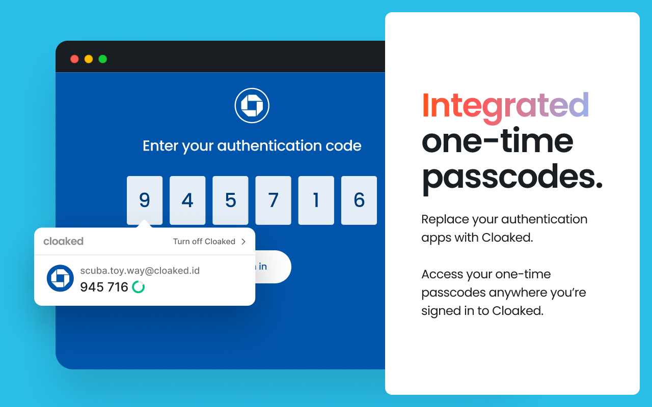 Cloaked - Privacy & Password Manager