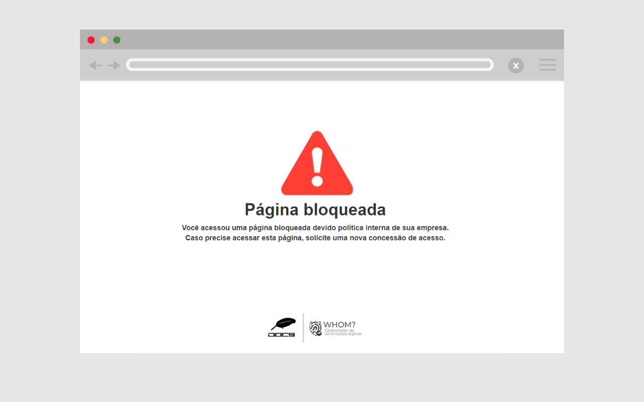 Whom? Gerenciador de certificados digitais