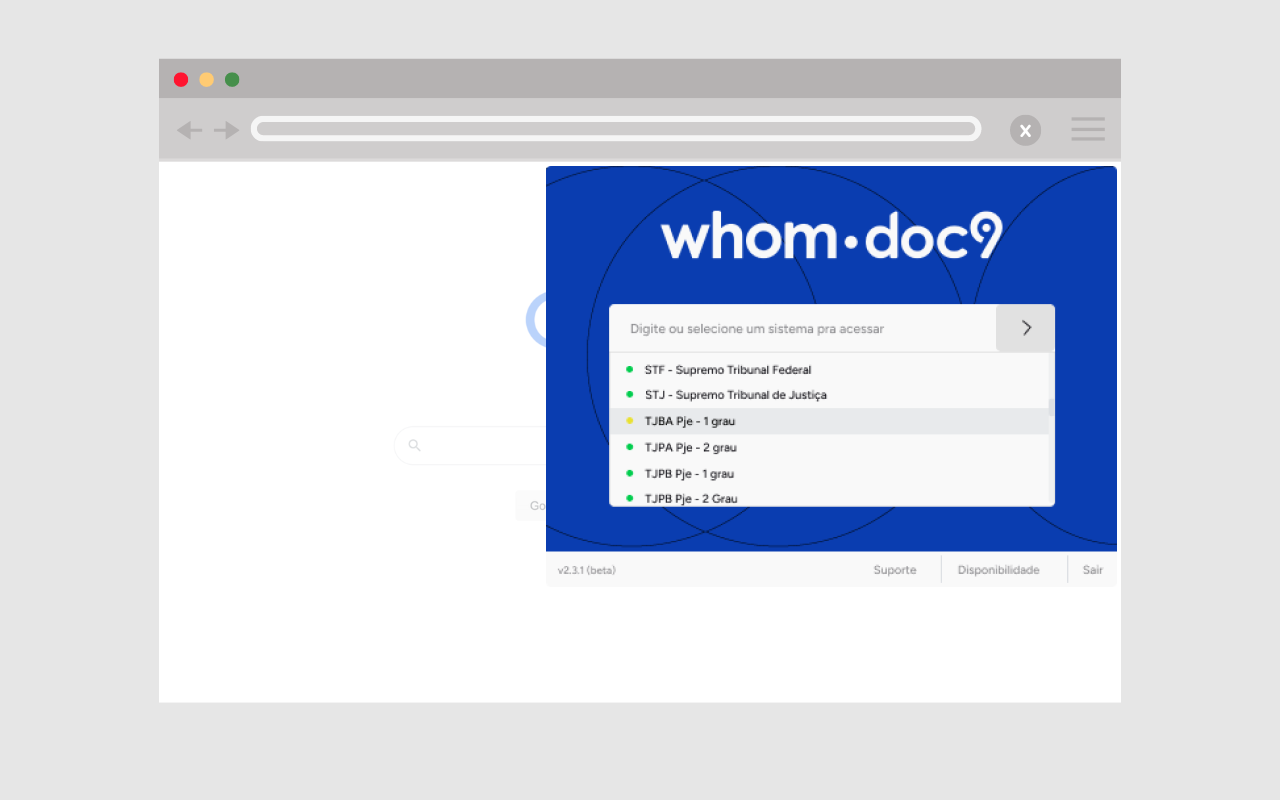 Whom? Gerenciador de certificados digitais
