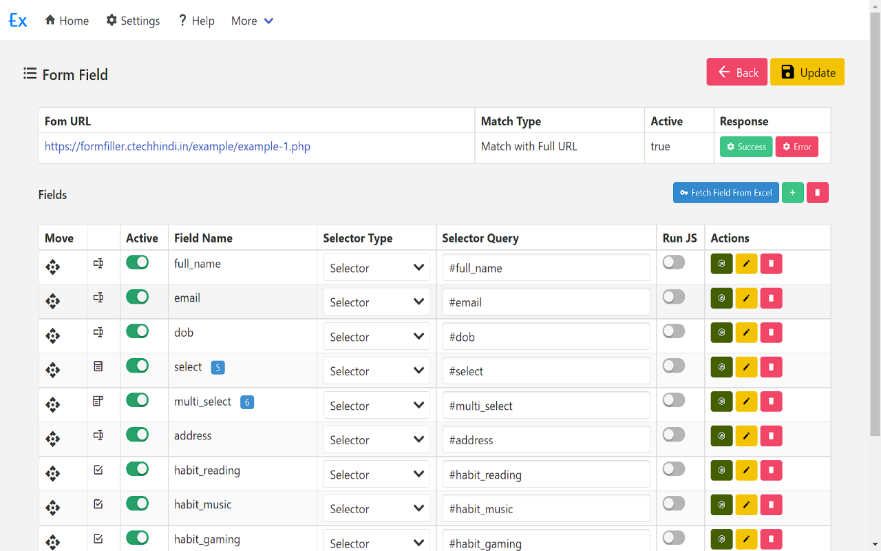 Excellent Data Filler