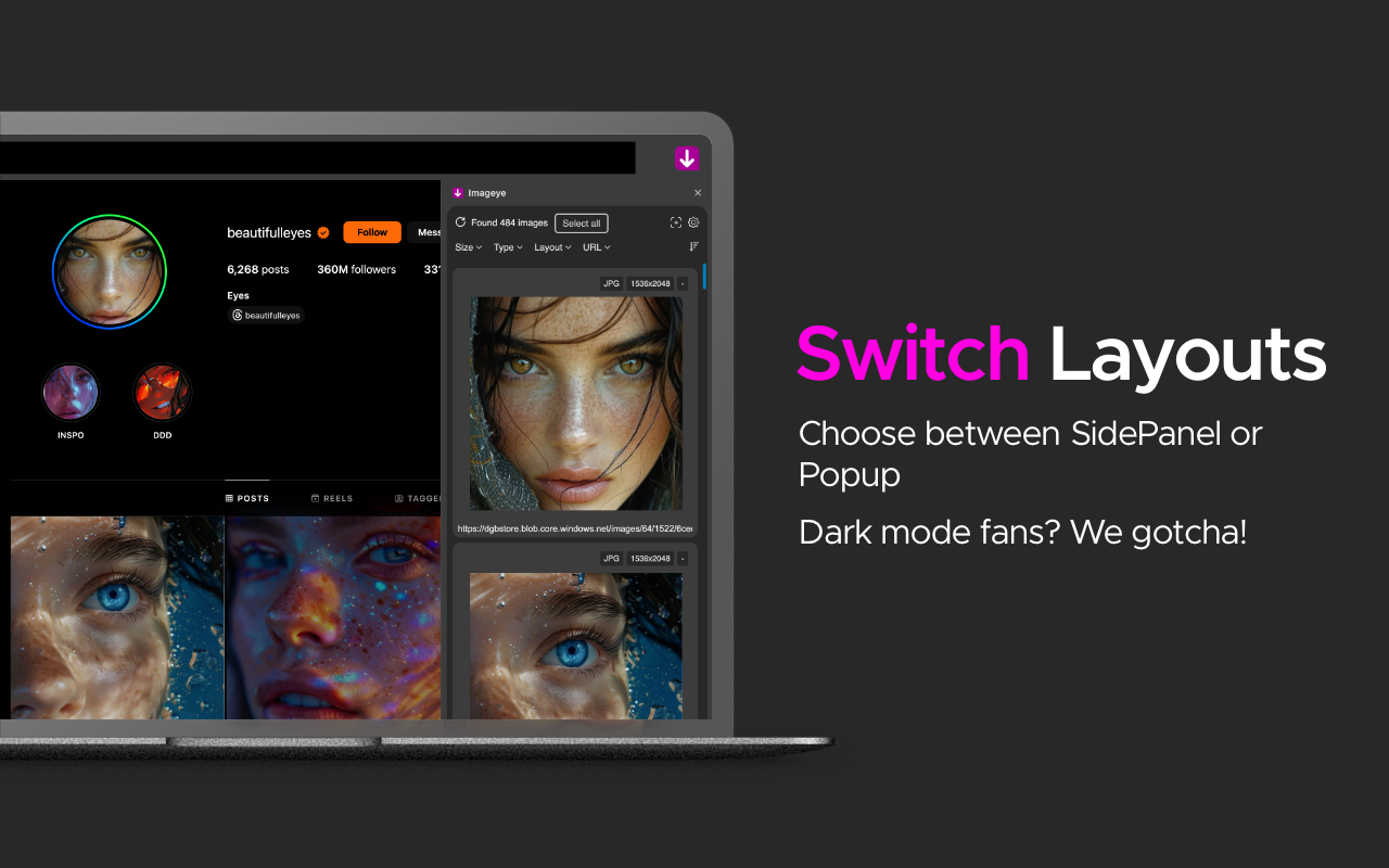 批量图片下载器 - Imageye