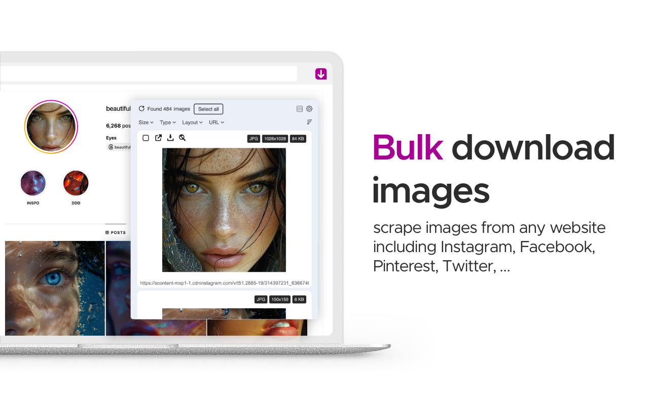 批量图片下载器 - Imageye