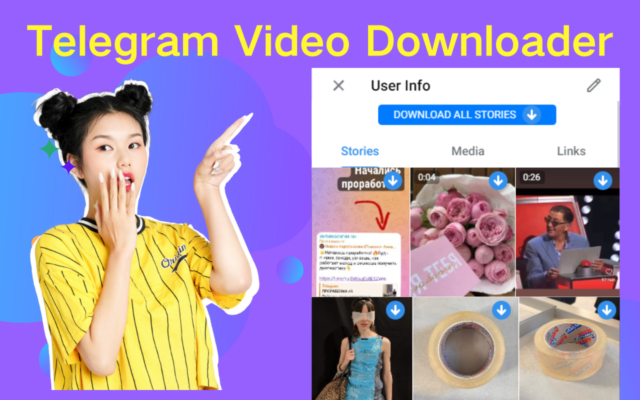 Telegram Video Downloader - 电报视频下载器