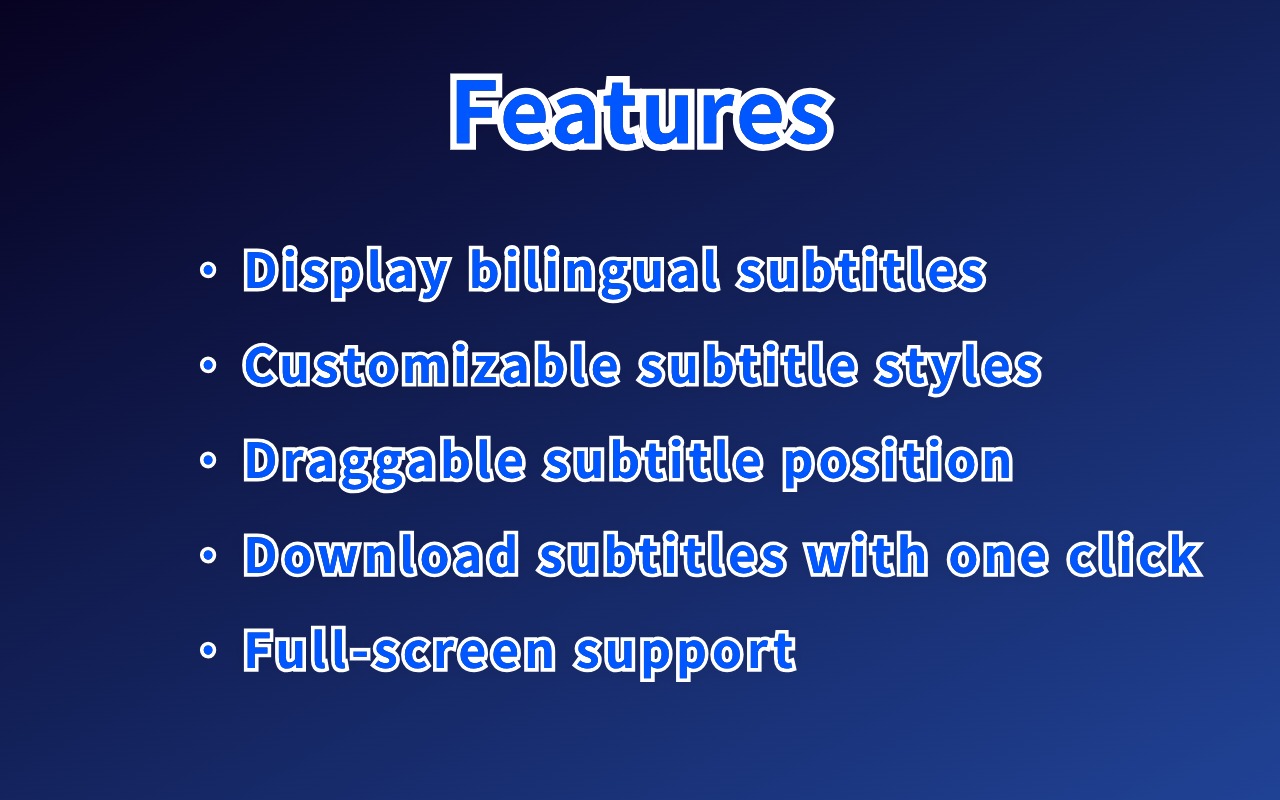 Disney Plus 字幕翻译器 - 双字幕