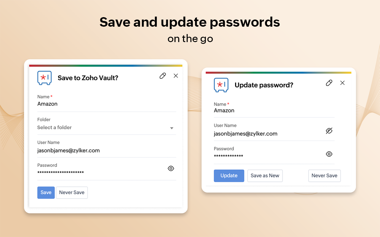 Zoho Vault - Password Manager
