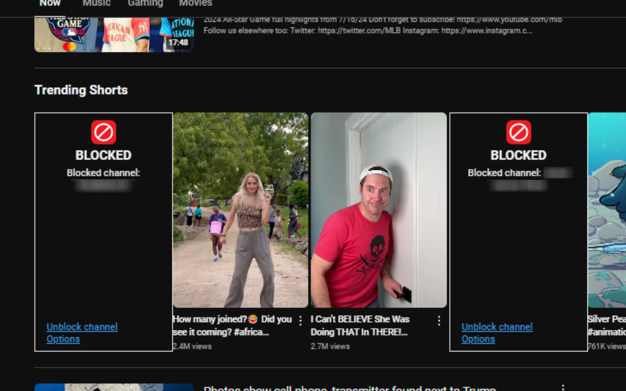 YTBlock - Block any content from YouTube™