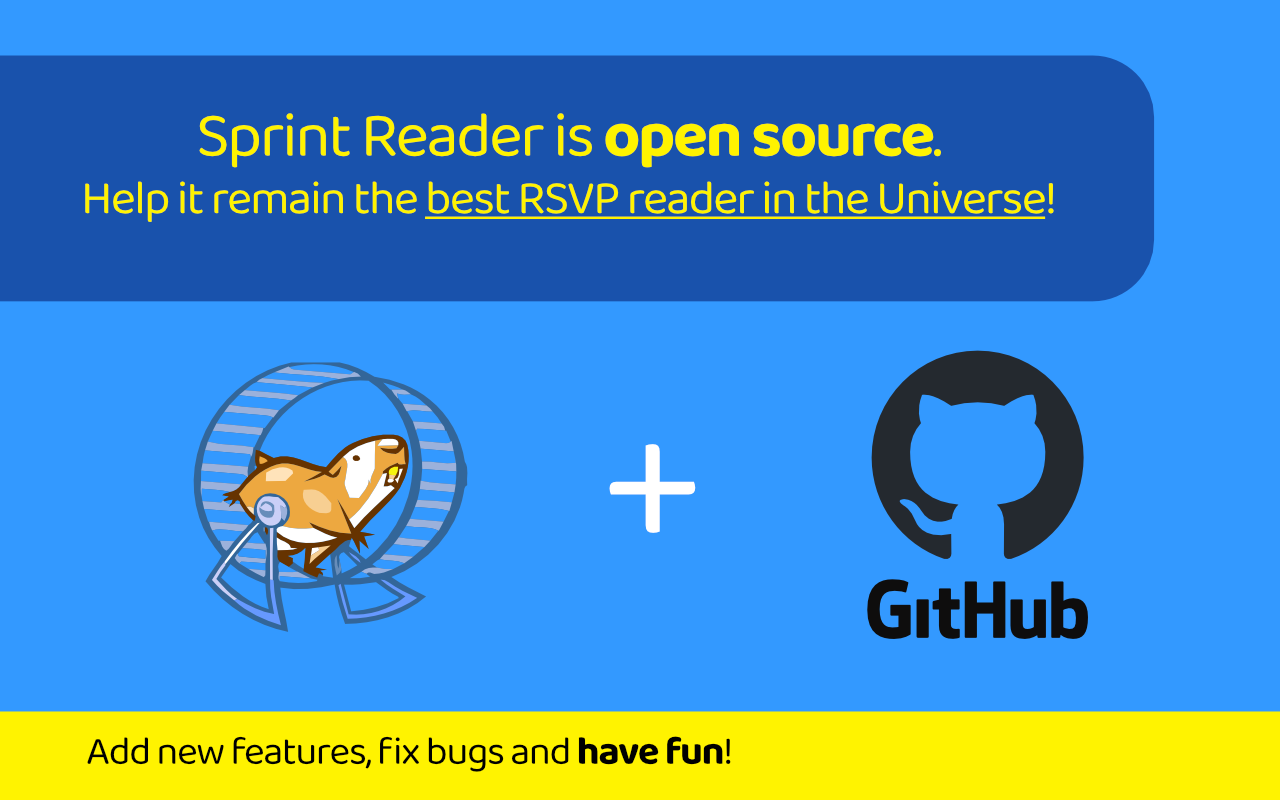 Sprint Reader - Speed Reading Extension